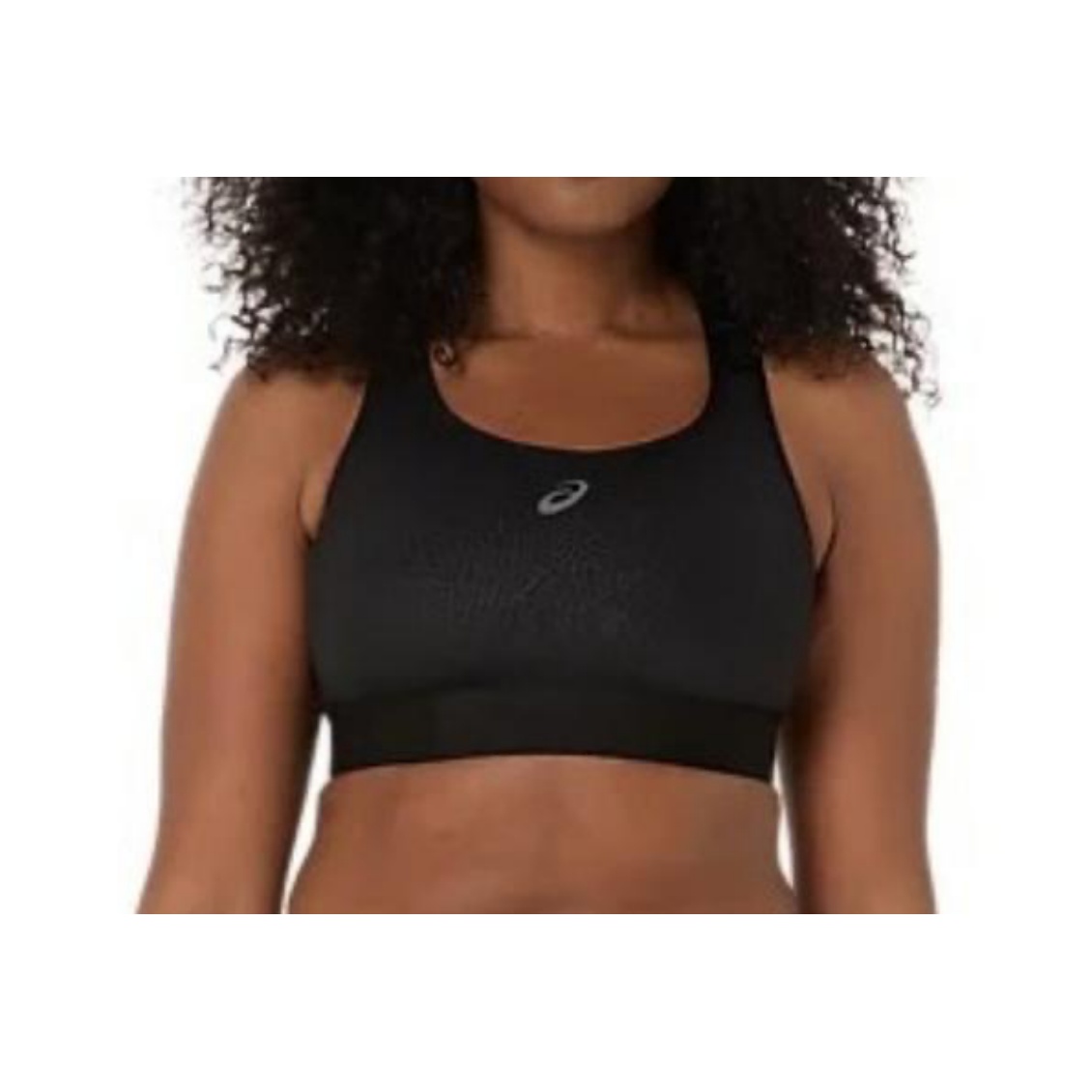 Asics สปอร์ตบรา Women's Game Compression Bra | Performance Black ( 2042A390-001 )