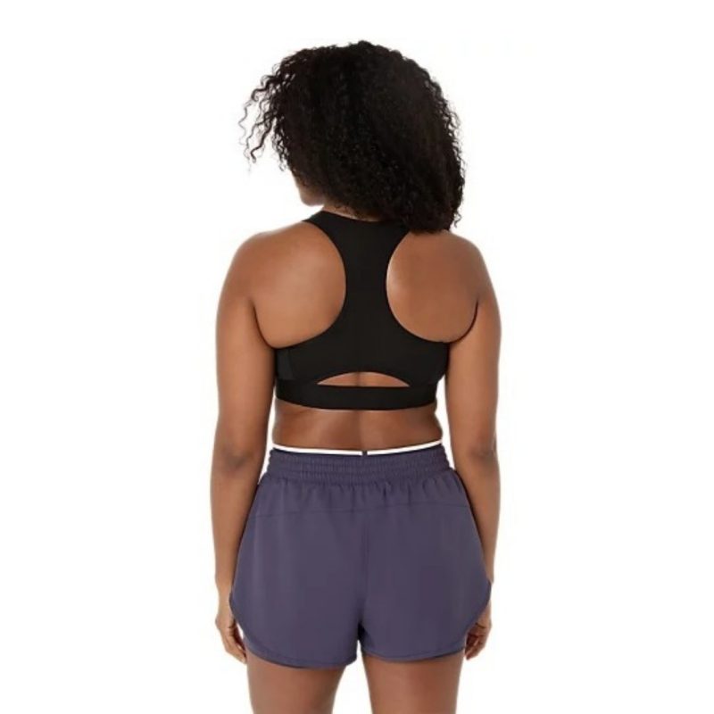 Asics สปอร์ตบรา Women's Game Compression Bra | Performance Black ( 2042A390-001 ) - Image 3