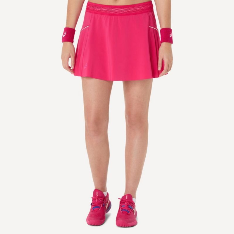 Asics กระโปรงเทนนิสผู้หญิง Women’s Match Skirt | Bright Rose ( 2042A392-700 )