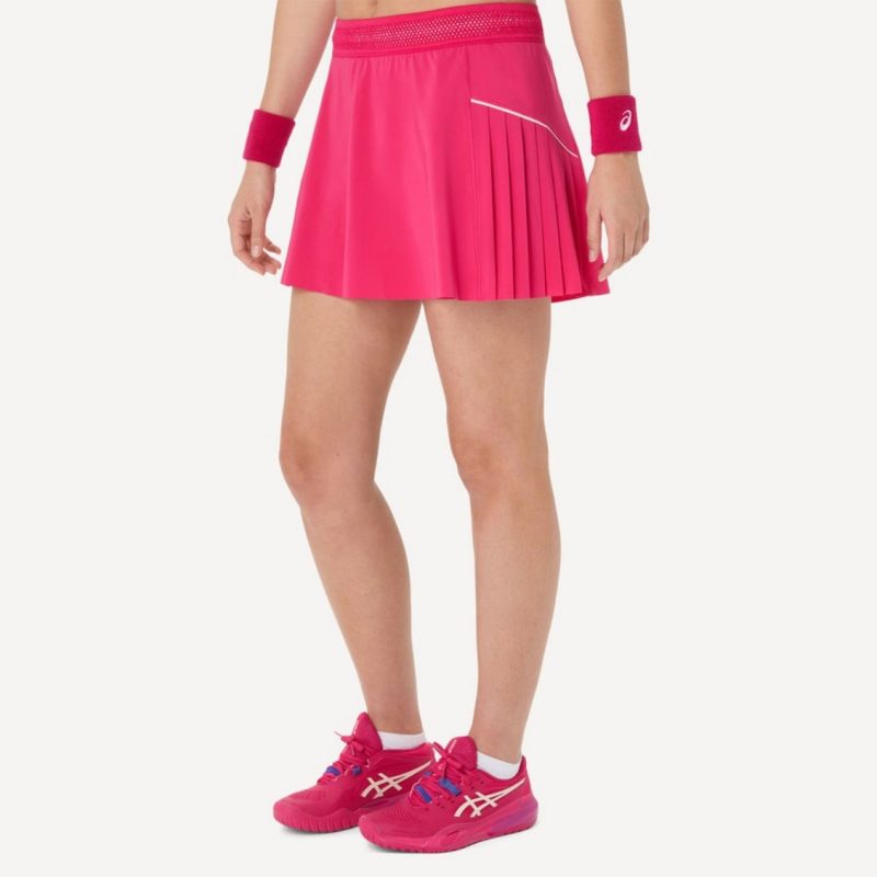Asics กระโปรงเทนนิสผู้หญิง Women’s Match Skirt | Bright Rose ( 2042A392-700 ) - Image 3