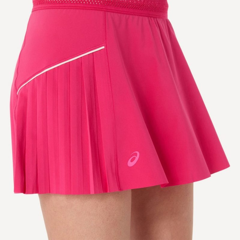 Asics กระโปรงเทนนิสผู้หญิง Women’s Match Skirt | Bright Rose ( 2042A392-700 ) - Image 5