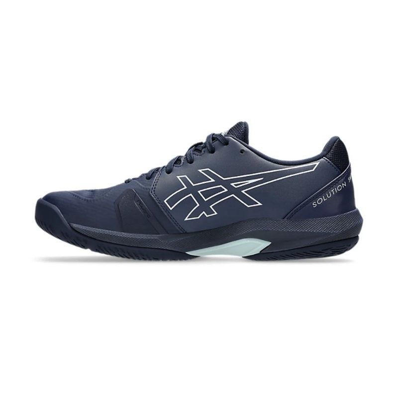 Asics รองเท้าเทนนิสผู้ชาย Solution Swift FF 2 | Midnight/White ( 1041A466-401 ) - Image 4