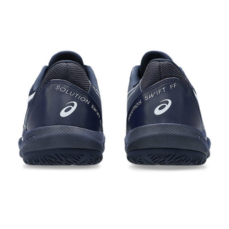 Asics รองเท้าเทนนิสผู้ชาย Solution Swift FF 2 | Midnight/White ( 1041A466-401 ) - Image 5