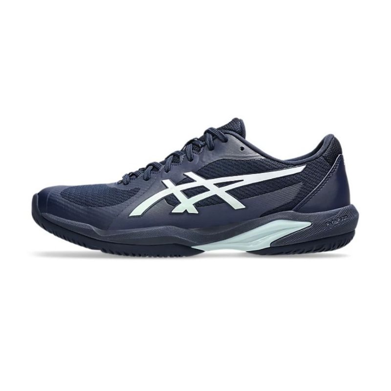 Asics รองเท้าเทนนิสผู้ชาย Solution Swift FF 2 | Midnight/White ( 1041A466-401 ) - Image 8