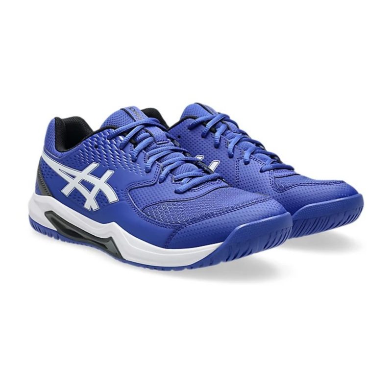Asics รองเท้าเทนนิสผู้ชาย Gel-Dedicate 8 | Dark Cobalt / White  ( 1041A408-402 ) - Image 2
