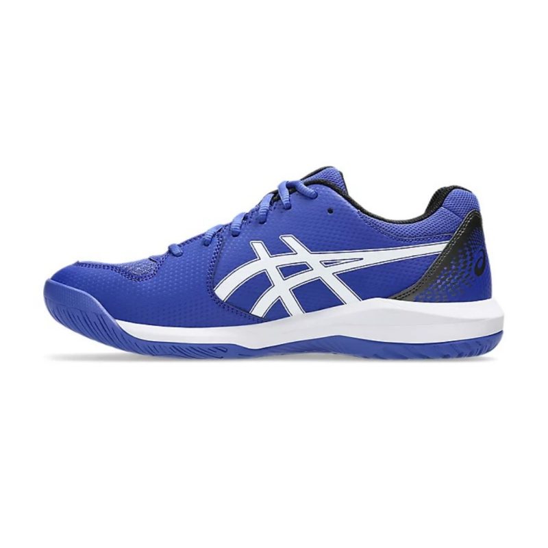 Asics รองเท้าเทนนิสผู้ชาย Gel-Dedicate 8 | Dark Cobalt / White  ( 1041A408-402 ) - Image 4