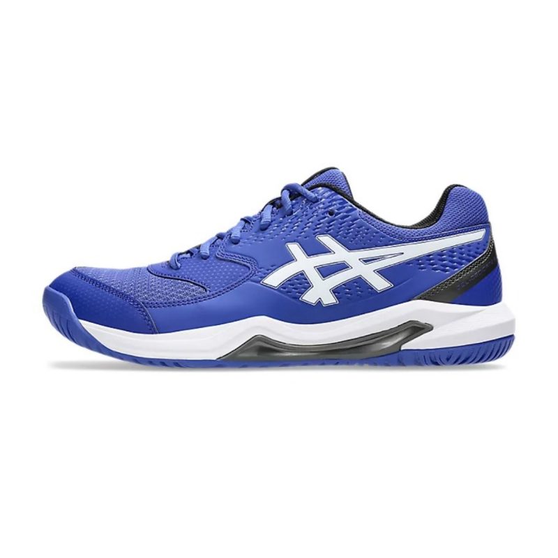 Asics รองเท้าเทนนิสผู้ชาย Gel-Dedicate 8 | Dark Cobalt / White  ( 1041A408-402 ) - Image 8
