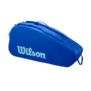 Wilson กระเป๋าเทนนิส Ultra V5 Tour 6PK Tennis Bag | Blue ( WR8044401001 )