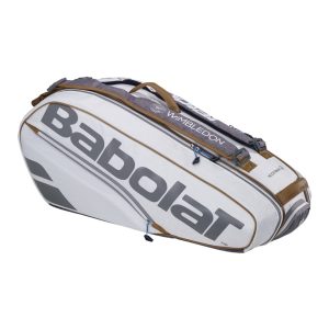 Babolat กระเป๋าเทนนิส RH6 Pure Wimbledon Tennis Bag | White ( 751230 )