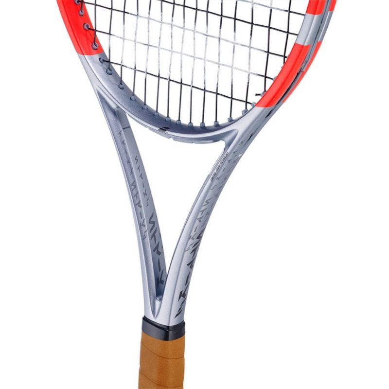 Babolat ไม้เทนนิส Pure Strike Team Tennis Racket G2 | Metallic Gray ( 101580 ) - Image 4