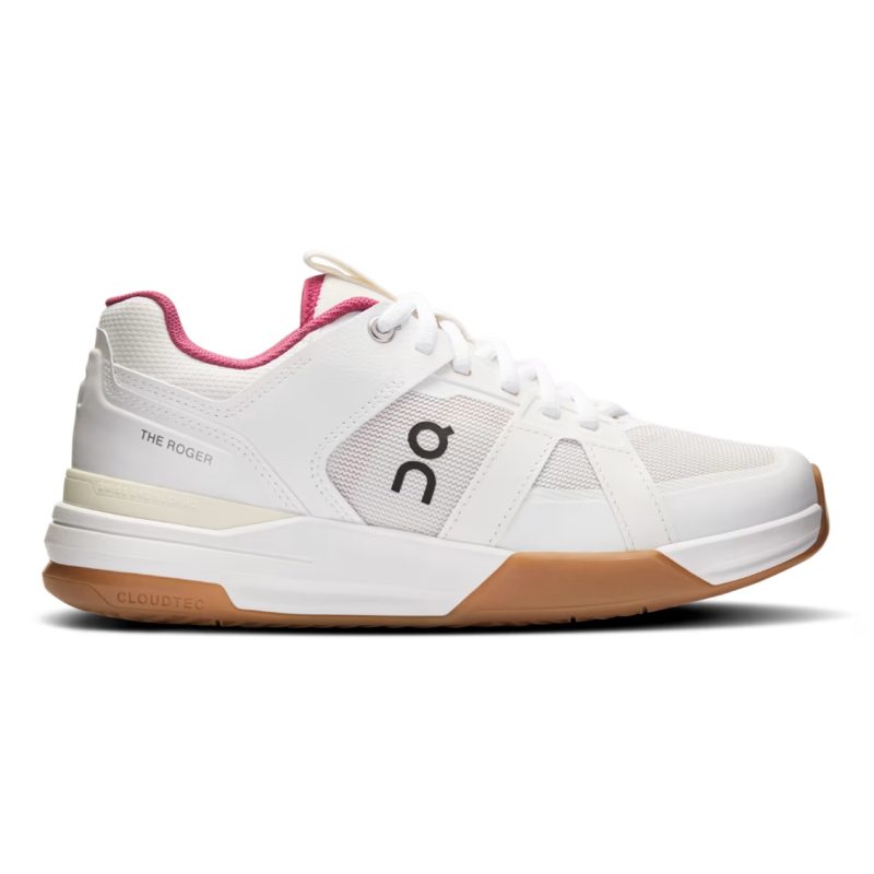 On รองเท้าเทนนิสผู้หญิง The Roger Clubhouse Pro Tennis Shoes | Ivory | Grenadine ( 3WD30054038 )