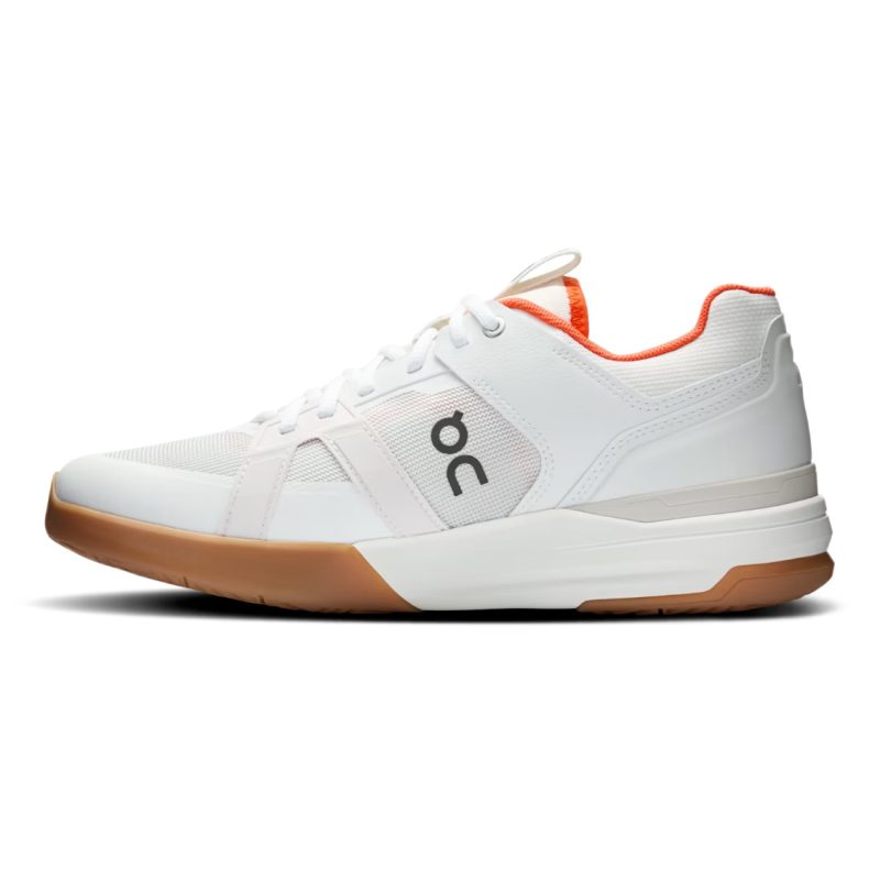 On รองเท้าเทนนิสผู้ชาย Men's The Roger Clubhouse Pro Tennis Shoes | Ivory | Flame ( 3MD30030849 ) - Image 3