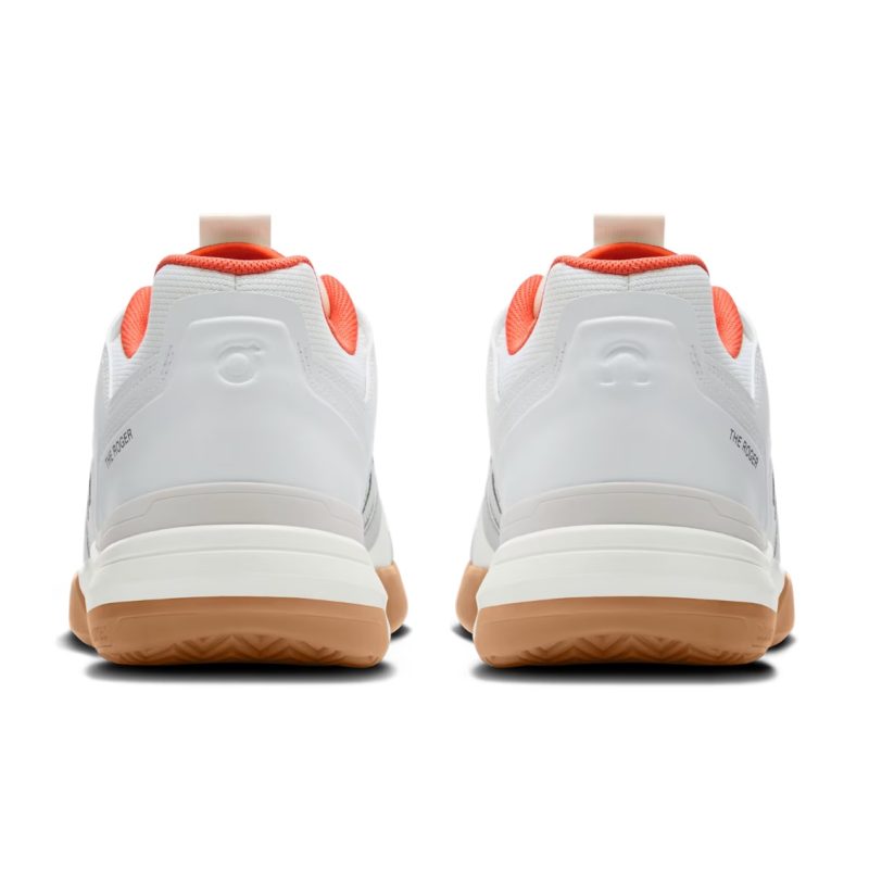On รองเท้าเทนนิสผู้ชาย Men's The Roger Clubhouse Pro Tennis Shoes | Ivory | Flame ( 3MD30030849 ) - Image 4