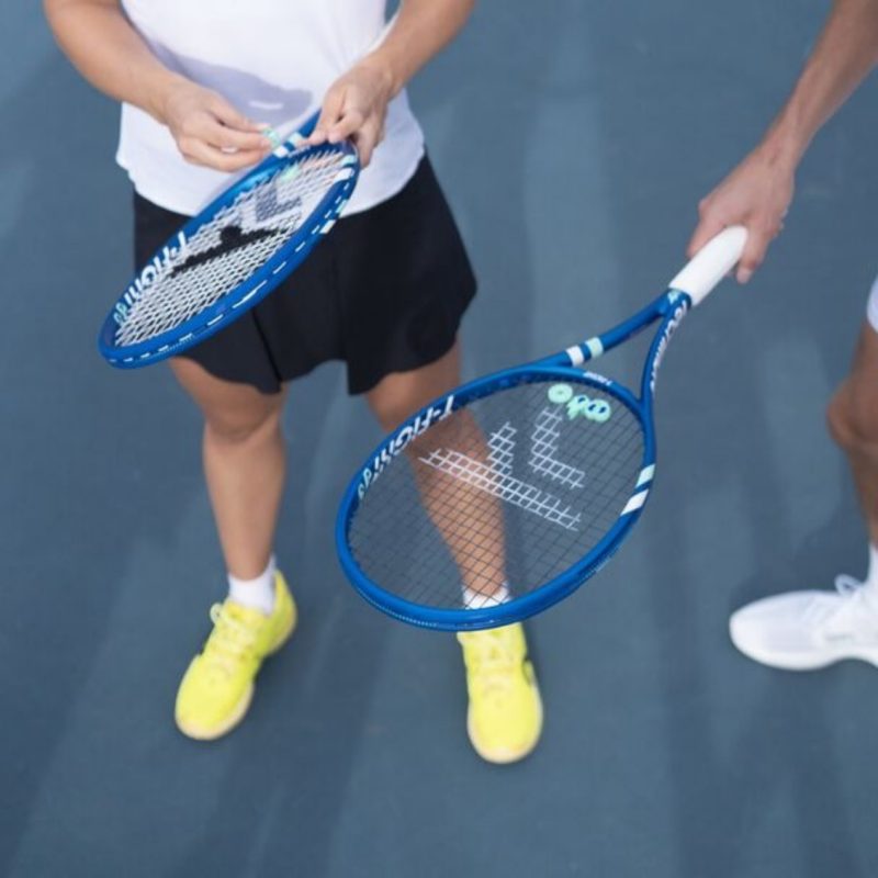 Tecnifibre ยางกันสะเทือน Pretzel Damp ID | Navy / Green ( 53PRETZDAM ) - Image 4