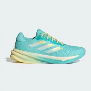 Adidas Men’s รองเท้าวิ่งผู้ชาย Supernova Stride Running | Flash Aqua / Almost Yellow / Zero Metalic ( IE1075 )