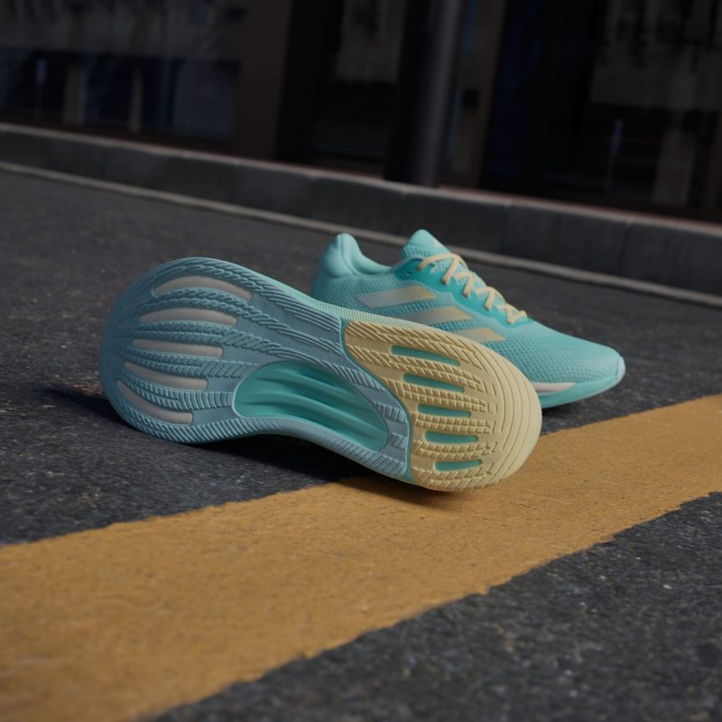 Adidas Men’s รองเท้าวิ่งผู้ชาย Supernova Stride Running | Flash Aqua / Almost Yellow / Zero Metalic ( IE1075 ) - Image 3