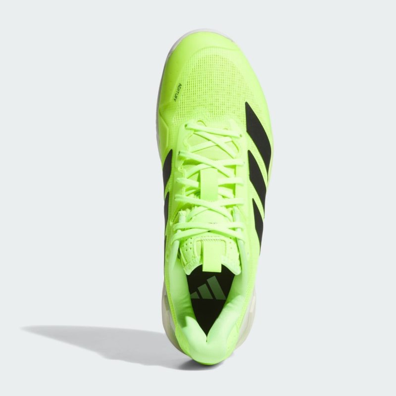 Adidas รองเท้าเทนนิสผู้ชาย Men's Adizero Ubersonic 5 Tennis Shoes | Lucid Lemon/Core Black/Cloud White ( IH2562 ) - Image 6