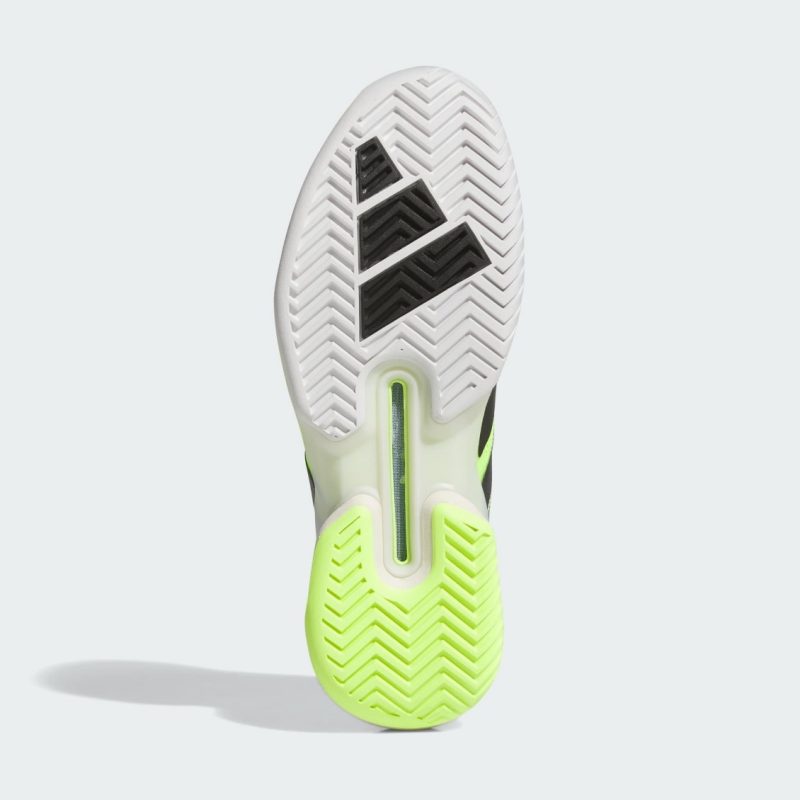 Adidas รองเท้าเทนนิสผู้ชาย Men's Adizero Ubersonic 5 Tennis Shoes | Lucid Lemon/Core Black/Cloud White ( IH2562 ) - Image 5