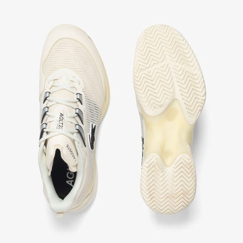 Lacoste รองเท้าเทนนิสผู้หญิง AG-LT23 Ultra Tennis Shoes | Off White / Off White ( 50SFA000618C ) - Image 5