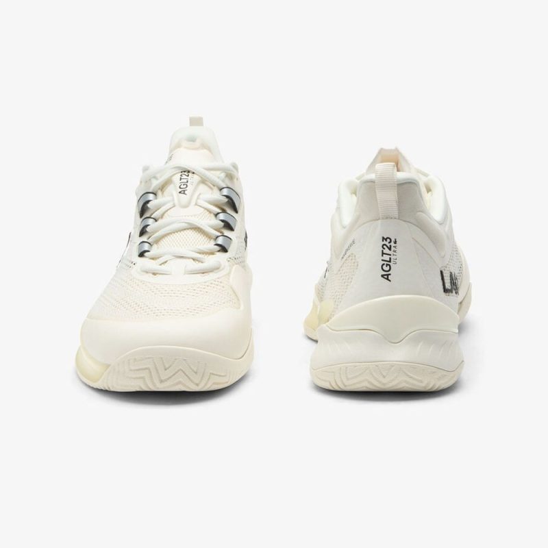 Lacoste รองเท้าเทนนิสผู้หญิง AG-LT23 Ultra Tennis Shoes | Off White / Off White ( 50SFA000618C ) - Image 4