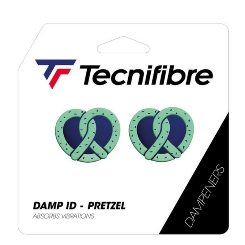 Tecnifibre ยางกันสะเทือน Pretzel Damp ID | Navy / Green ( 53PRETZDAM )