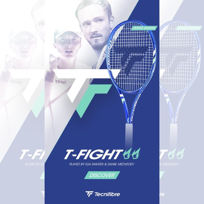 Tecnifibre ไม้เทนนิส T-Fight 305S US Open 2025 Tennis Racket Grip 2 | Blue ( 305SUSOPEN ) - Image 5