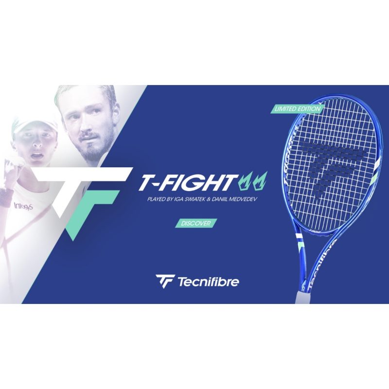 Tecnifibre ไม้เทนนิส T-Fight 300 US Open 2025 Tennis Racket Grip 2 | Blue ( 300USOPEN ) - Image 4