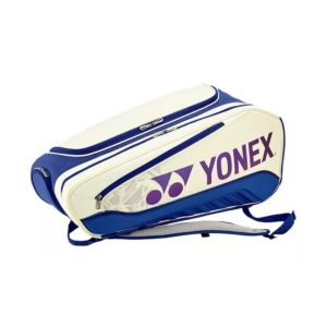 Yonex กระเป๋าเทนนิส Expert Racquet Bag (6pcs) | White/Deep Blue ( BA02526EXWDB )