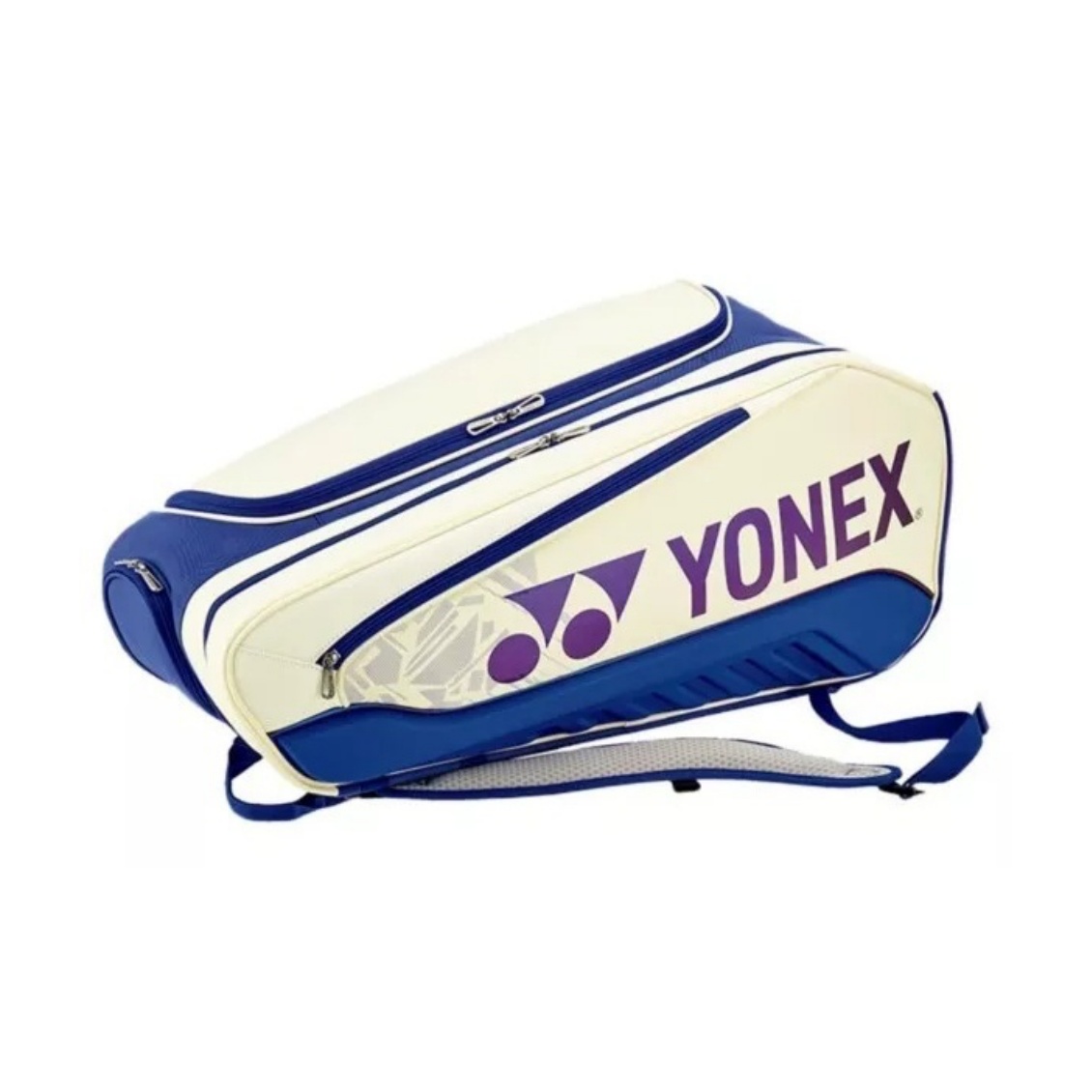Yonex กระเป๋าเทนนิส Expert Racquet Bag (6pcs) | White/Deep Blue ( BA02526EXWDB )