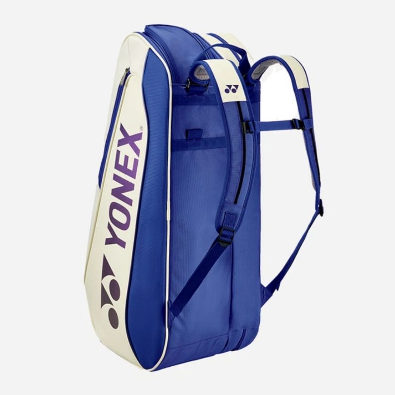 Yonex กระเป๋าเทนนิส Expert Racquet Bag (6pcs) | White/Deep Blue ( BA02526EXWDPB ) - Image 2