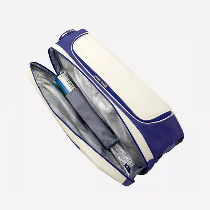 Yonex กระเป๋าเทนนิส Expert Racquet Bag (6pcs) | White/Deep Blue ( BA02526EXWDPB ) - Image 7