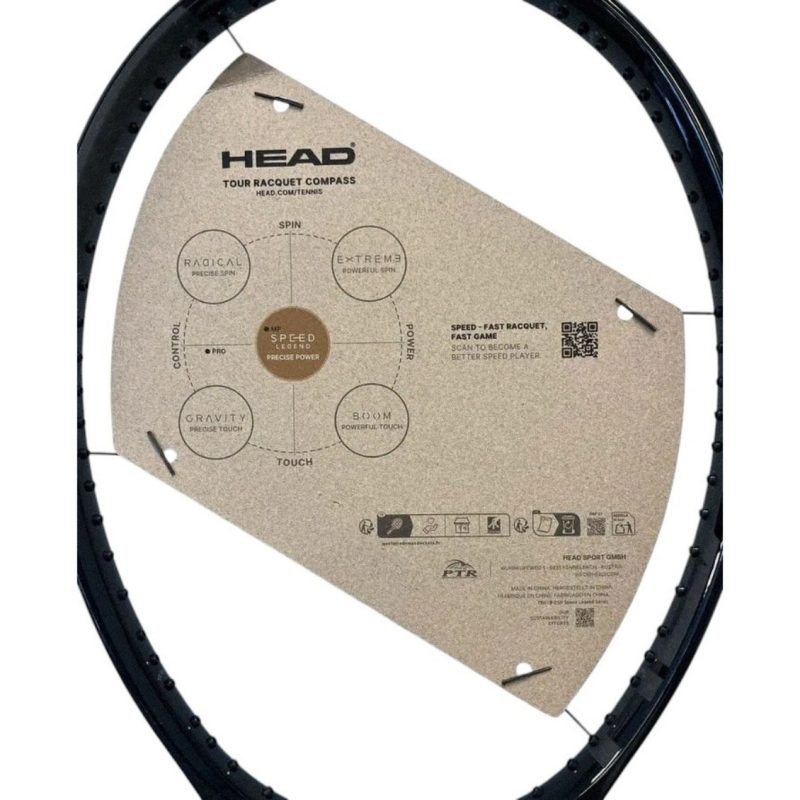 Head ไม้เทนนิส Speed MP Legend 2025 Tennis Racket G2,G3 | Black ( 232076 ) - Image 6