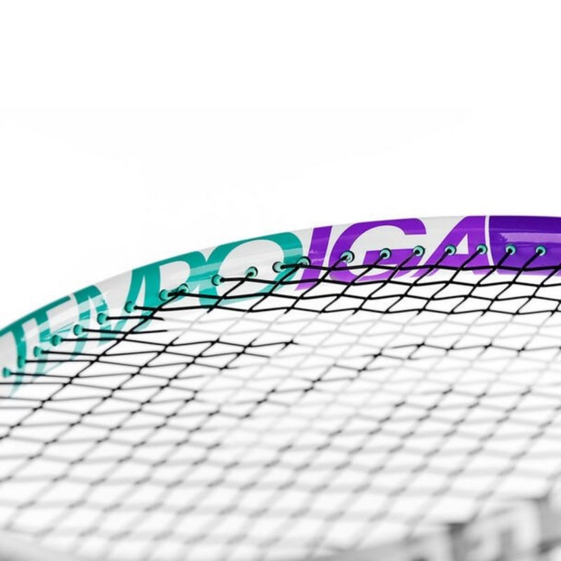 Tecnifibre ไม้เทนนิสเด็ก Tempo IGA 19 Junior Tennis Racket Grip 0000 | White/Blue/Purple ( 14TEMP194E ) - Image 2