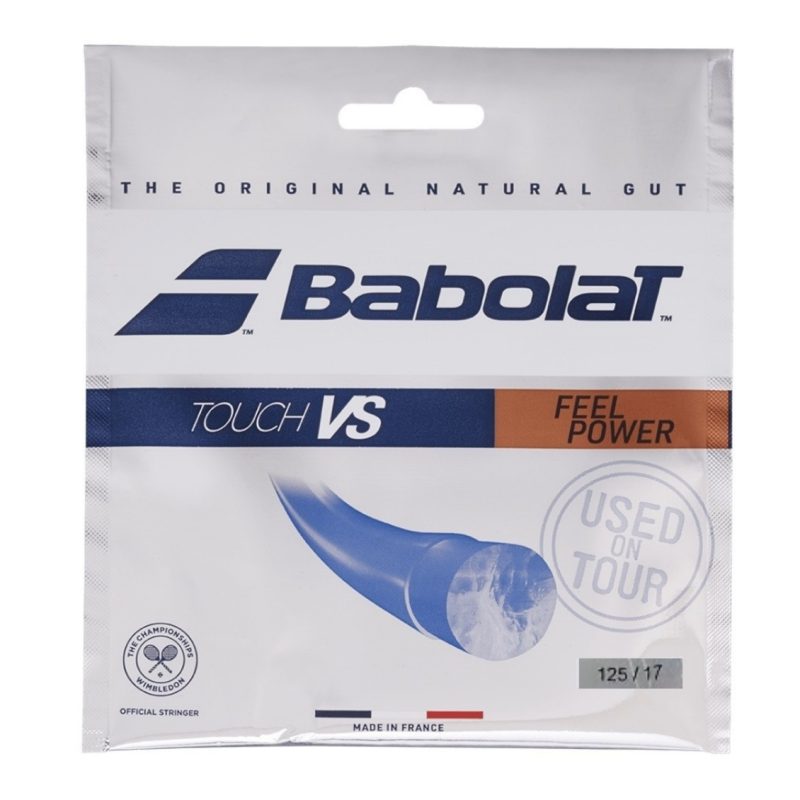 Babolat เอ็นไม้เทนนิส Touch VS 17G/1.25mm Tennis Strings Reel | Natural (  201031 )