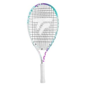 Tecnifibre ไม้เทนนิสเด็ก Tempo IGA 23 Junior Tennis Racket Grip 000 | White/Blue/Purple ( 14TEMP234E )
