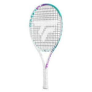 Tecnifibre ไม้เทนนิสเด็ก Tempo IGA 24 Junior Tennis Racket | White/Green/Purple ( 14TEMP244E )