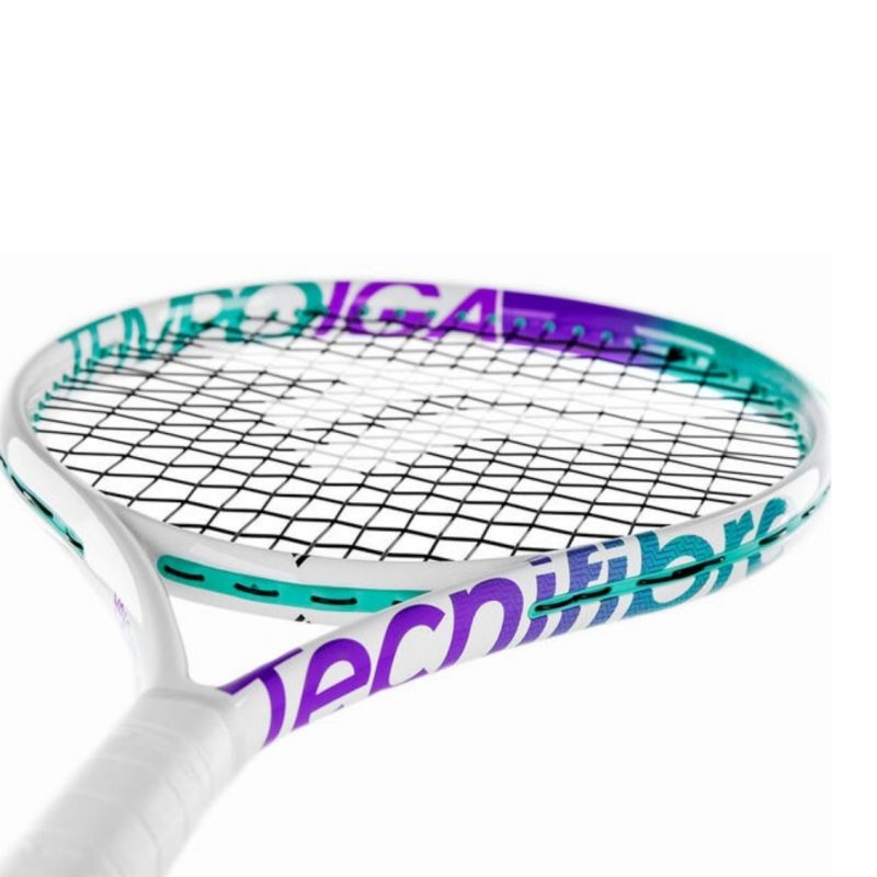Tecnifibre ไม้เทนนิสเด็ก Tempo IGA 24 Junior Tennis Racket | White/Green/Purple ( 14TEMP244E ) - Image 3