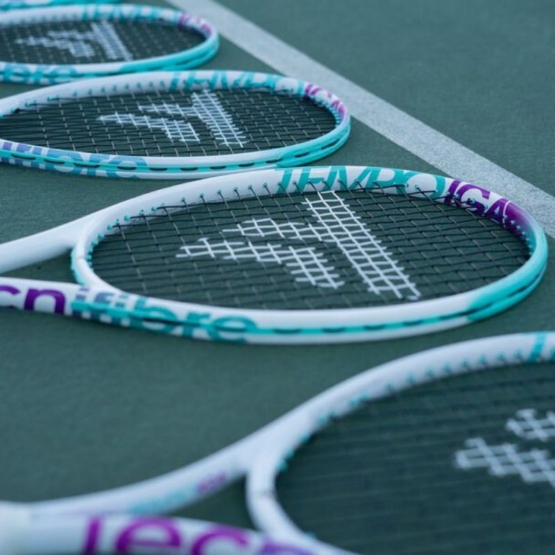 Tecnifibre ไม้เทนนิสเด็ก Tempo IGA 19 Junior Tennis Racket Grip 0000 | White/Blue/Purple ( 14TEMP194E ) - Image 4