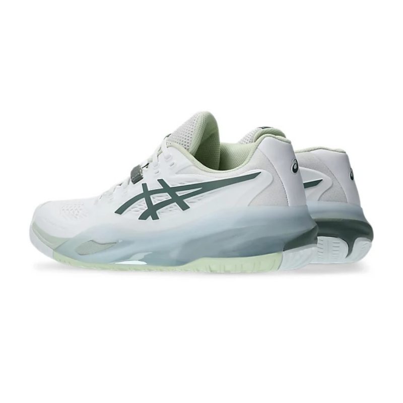Asics รองเท้าเทนนิสผู้หญิง Gel-Resolution X | White/Monument Blue  ( 1042A279-102 ) - Image 3