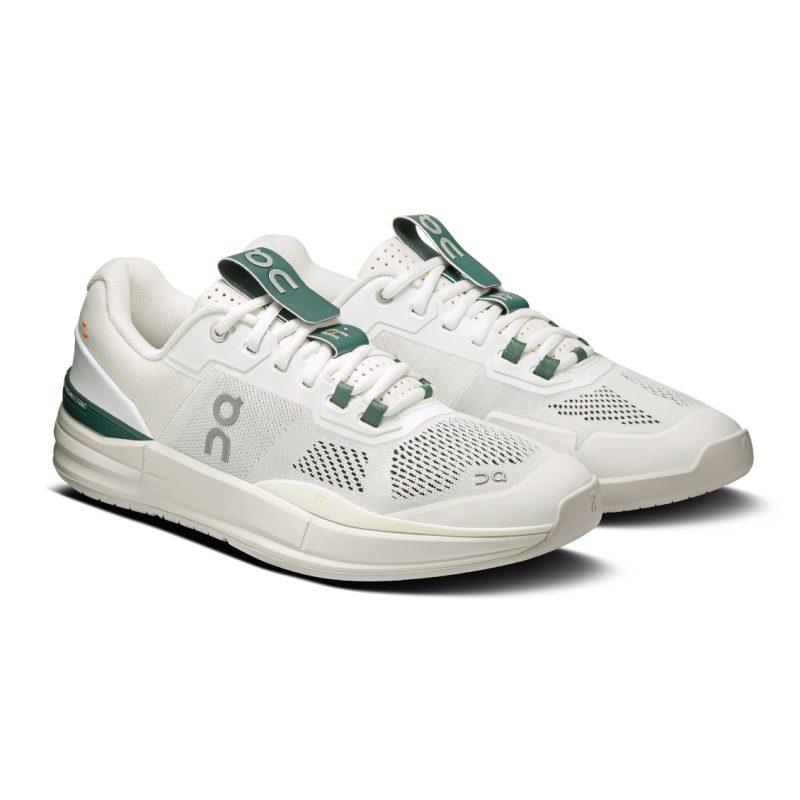 On รองเท้าเทนนิสผู้ชาย Men's The Roger Pro Tennis Shoes | White | Evergreen ( 3MD10372924 ) - Image 2