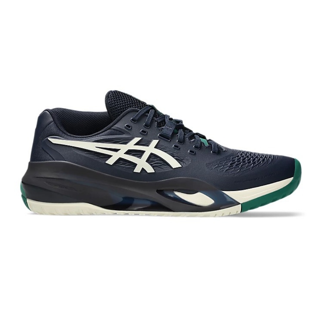 Asics รองเท้าเทนนิสผู้ชาย Gel-Resolution X | Midnight/Cream ( 1041A481-400 )