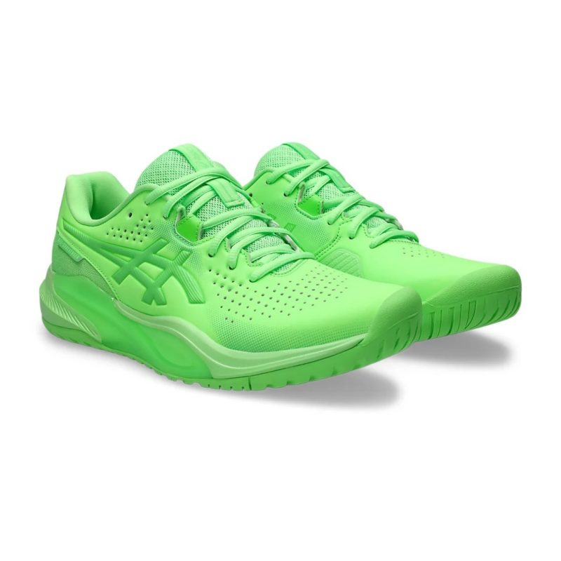 Asics รองเท้าเทนนิสผู้ชาย Men's Gel-Challenger 15 | Lime Burst/Green Gecko  ( 1041A510-300 ) - Image 2