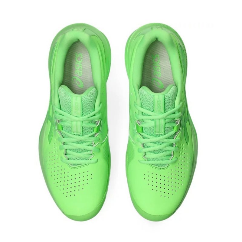 Asics รองเท้าเทนนิสผู้ชาย Men's Gel-Challenger 15 | Lime Burst/Green Gecko  ( 1041A510-300 ) - Image 7