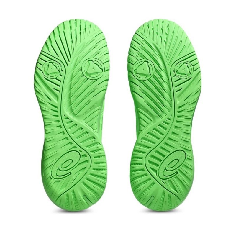 Asics รองเท้าเทนนิสผู้ชาย Men's Gel-Challenger 15 | Lime Burst/Green Gecko  ( 1041A510-300 ) - Image 6