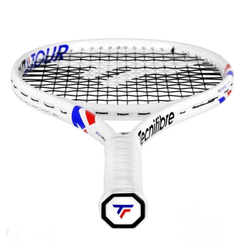 Tecnifibre ไม้เทนนิสเด็ก T-Fight Tour 26 2025 Junior Tennis Racket Grip 0 | White/Black ( 14FIGHT526 ) - Image 5