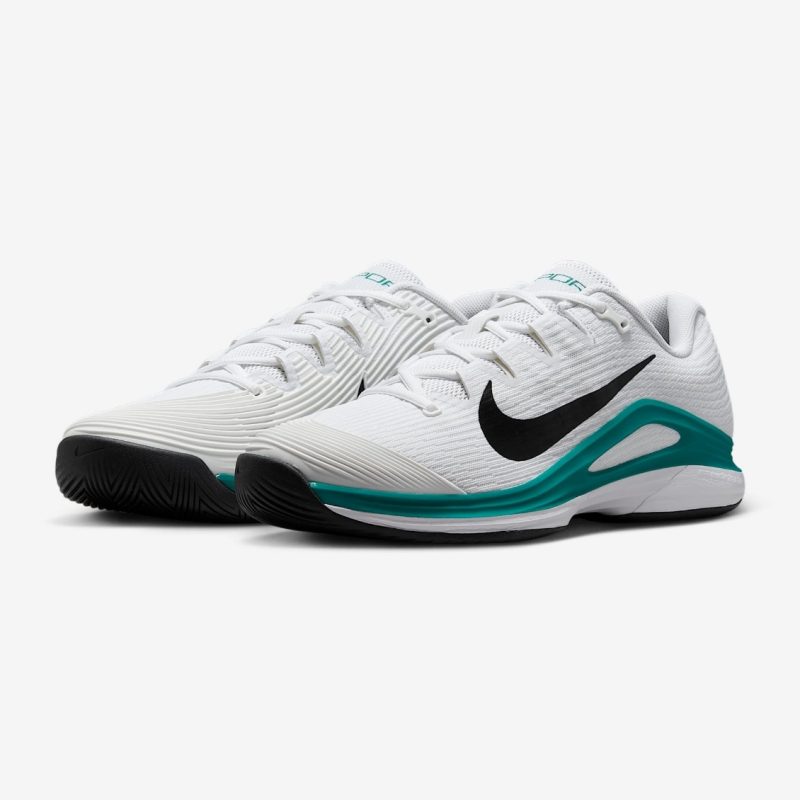 Nike รองเท้าเทนนิสผู้ชาย Zoom Vapor 12 | Black/Dark Smoke Grey/White ( FV5552-104 ) - Image 3