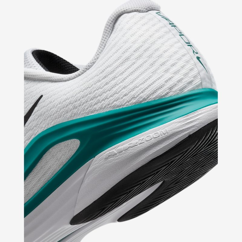 Nike รองเท้าเทนนิสผู้ชาย Zoom Vapor 12 | Black/Dark Smoke Grey/White ( FV5552-104 ) - Image 8