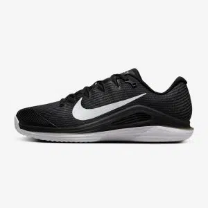 Nike รองเท้าเทนนิสผู้ชาย Zoom Vapor 12 Clay | Black/Dark Smoke Grey/White ( HQ6026-001 )