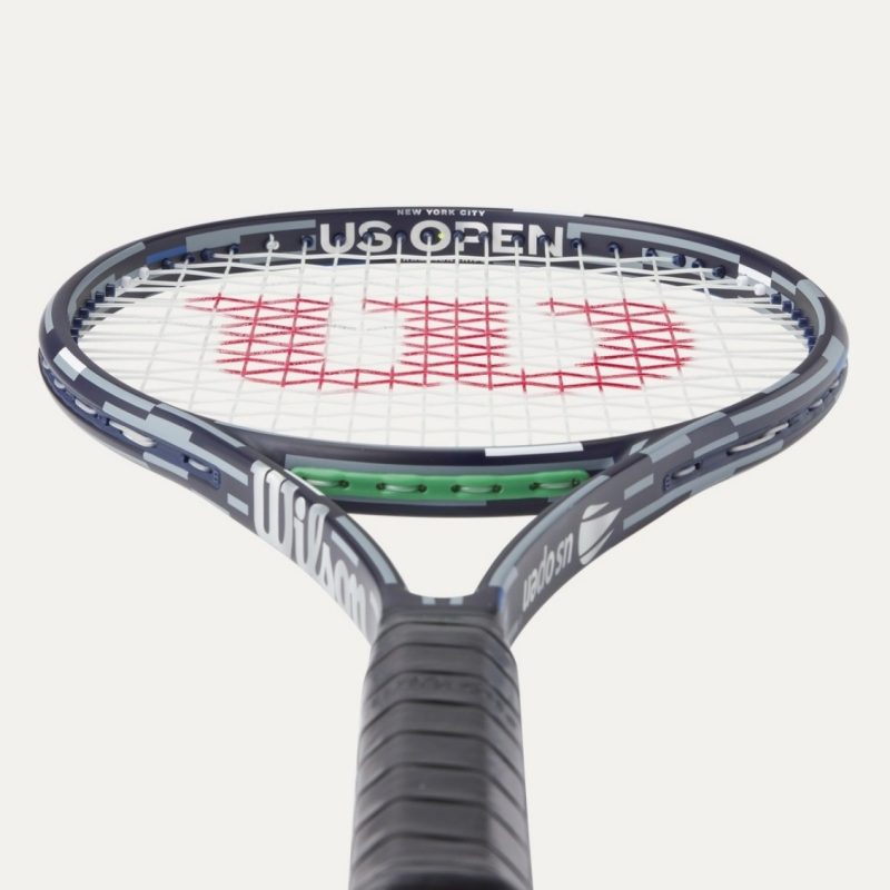 Wilson ไม้เทนนิส Blade 98 V9 US Open 2025 Tennis Racket FRM 2 4 1/4 | Black/Grey/White ( WR178211U2 ) - Image 8