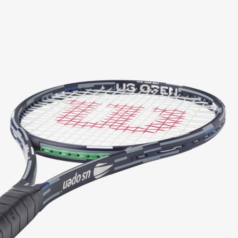 Wilson ไม้เทนนิส Blade 98 V9 US Open 2025 Tennis Racket FRM 2 4 1/4 | Black/Grey/White ( WR178211U2 ) - Image 4